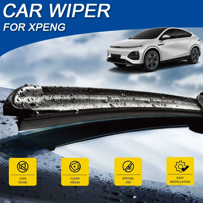2PCS Car Blade Wiper Wiper pre XPeng G3 G6 MONA M03 P7 P7+ X9 2020-2026 Automatické čistenie Externé príslušenstvo