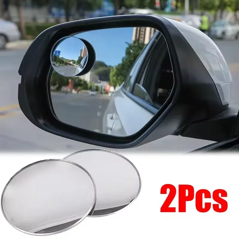 2pcs Car Blind Spot Convex Mirror