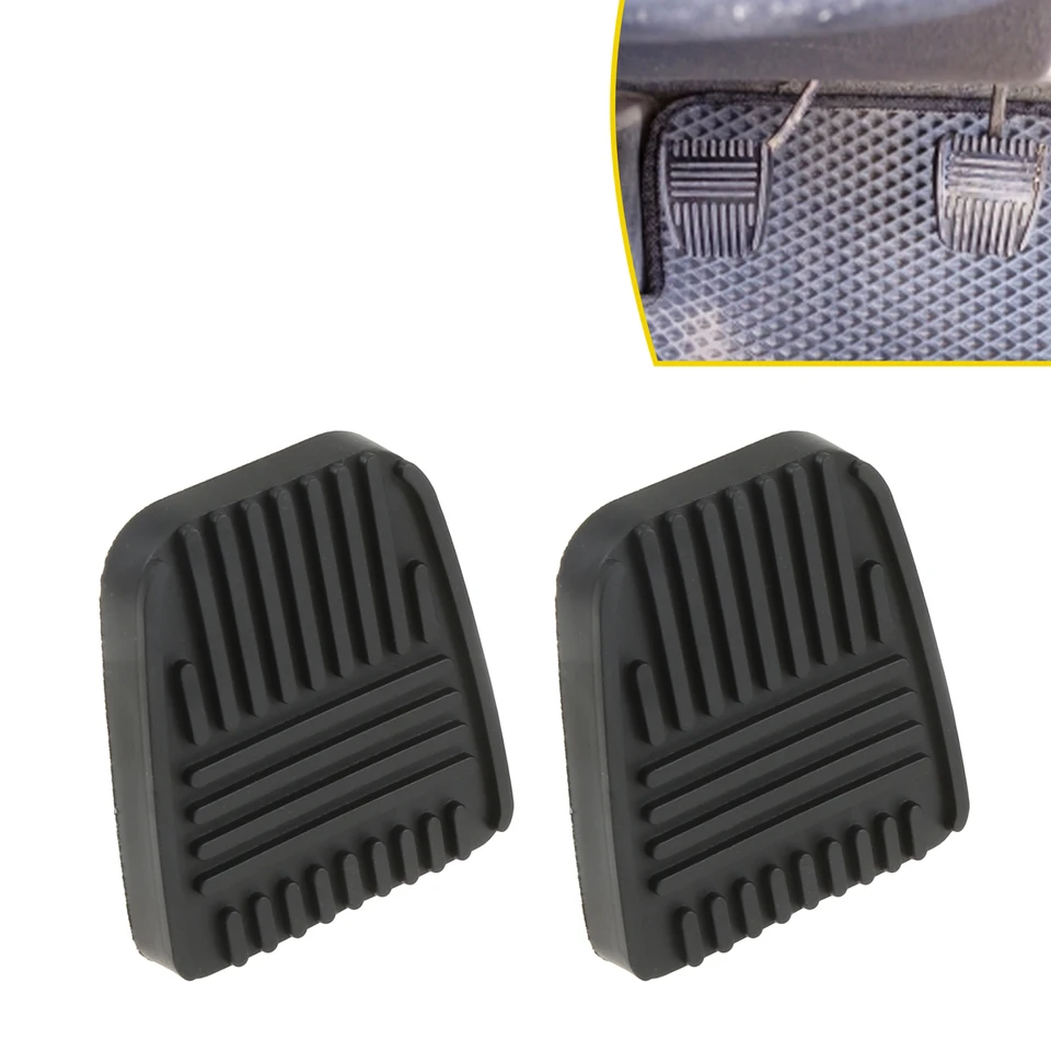 2pcs Car Brzdenie spojky pedálovej podložky gumové kryty pre Toyota 4Runner Camry Celica Pickup RAV4 Tacoma Tundra 31321-14020 31321-14010