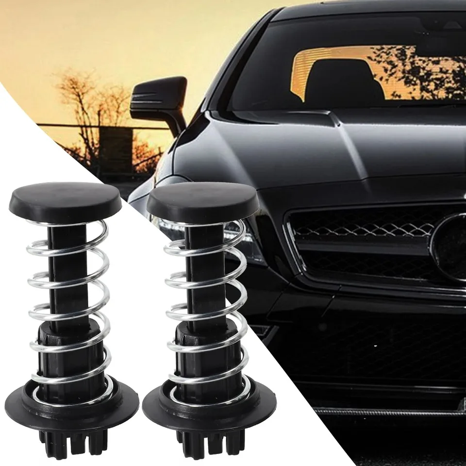 2pcs Car Hood Switch Lock Spring Spring A2048800227 pre Mercedes-Benz W204 W212 X204 C63 C250 C300 C350 Consery Consery Clips