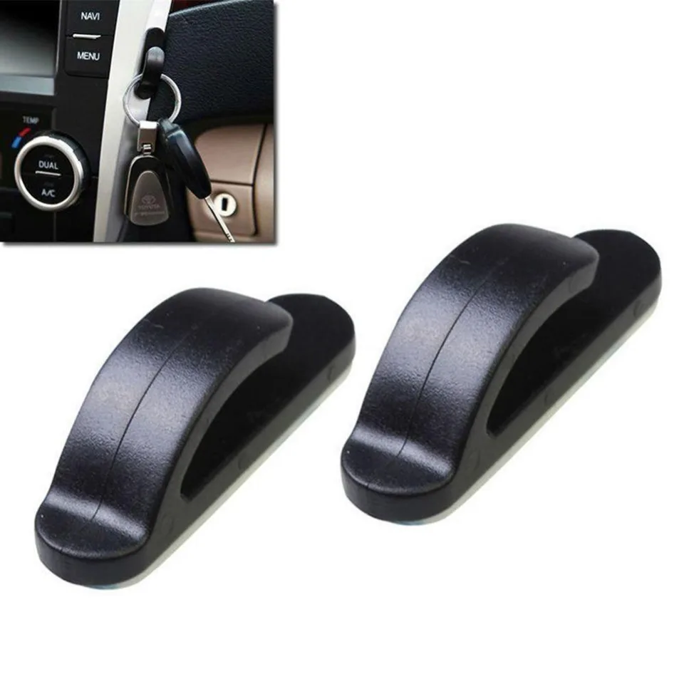 2pcs Car Self Adhesive Hook Hanger pre Toyota Corolla Avensis Yaris Rav4 Auris Hilux Prius Prado Camry 40