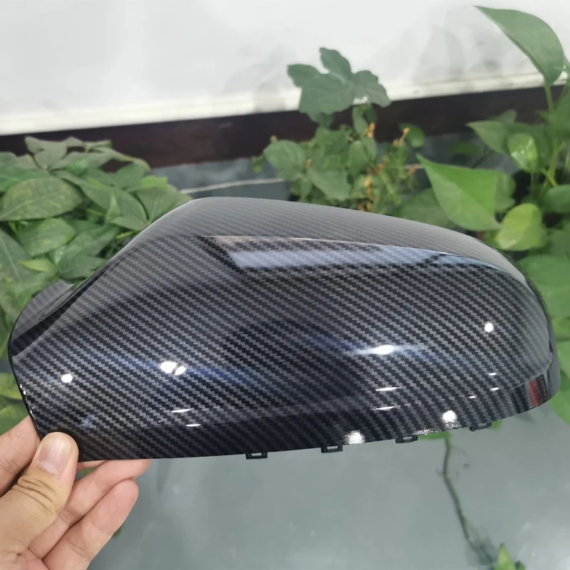 2pcs Carvew Cover Cover Cover Cap Cover Uhlíkové vlákno Zadné zrkadlo pre zrkadlo pre Opel Astra JK 2010-2019