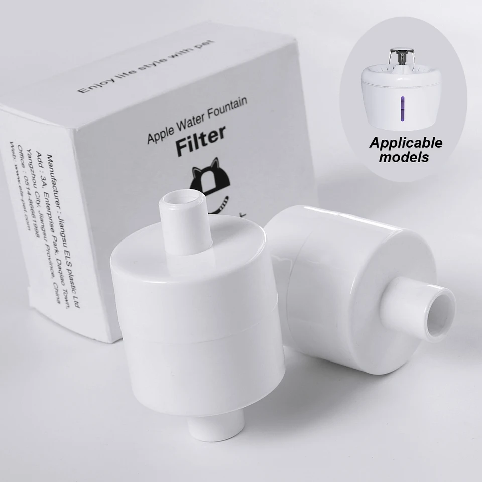 2pcs Cat Water Fountain Filtre aktívne výmena uhlíkového filtra za automatický výdavok na vodu
