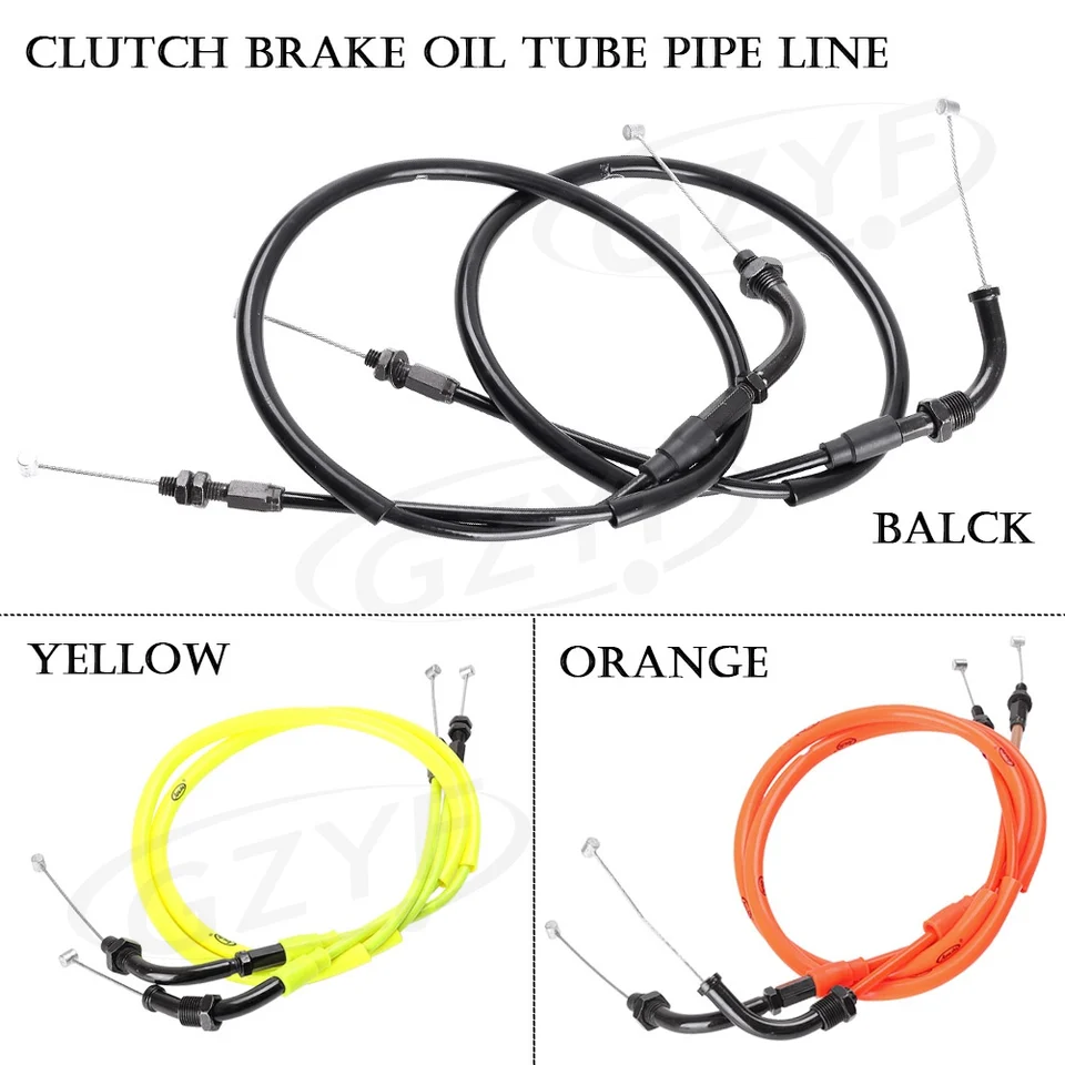 2pcs CBR1000RR 2004-2007 Motocyklová škrtiaca klaboty Káble Linky Linkovacie drôt pre Honda CBR 1000 RR 2004 2005 2006 2007