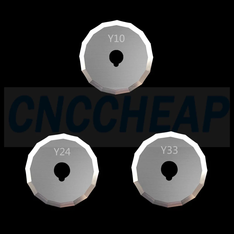 2pcs Changzhou Sinajet Digital Cutter Blade Y10 Y17 Y24 Y33 Textilná koža a odev Reklamná grafická značka Nož Nožo