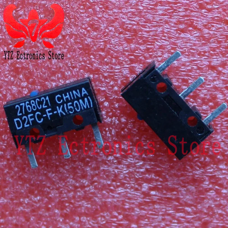 2pcs D2FC-FK (50 m) D2FC-FK Blue Dot 0,74n Omron Micro Switch 100%Original & Nový