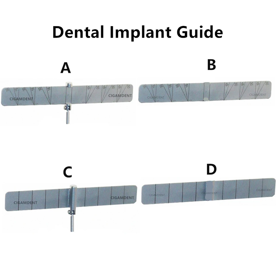 2pcs Dentálne prístroje Implantát lokalizujúci vŕtací vŕtač