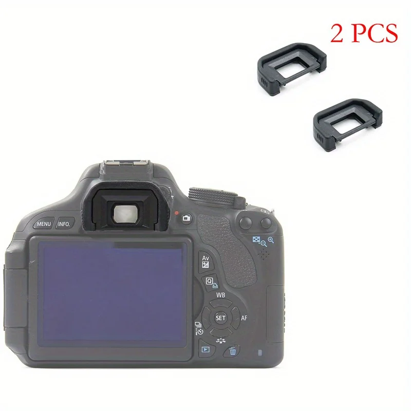 2pcs EF Gumber Viewfinder Eyecup Eyepiece Eyepiece Eyecup Eye Eyes Patch Eye Cup pre Canon EOS 600D 550D 650D 700D 1000D