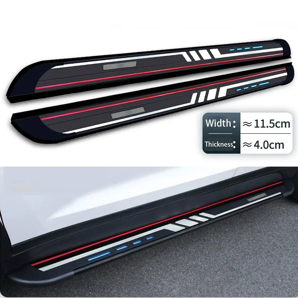 2pcs Fixné dvere Side krok beží doska Nerf Bar sa hodí pre Honda Crv CR-V 2023 2024