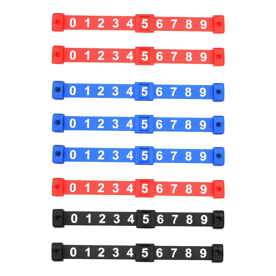 2pcs Foosball Score Counters Indikátory Hodnota
