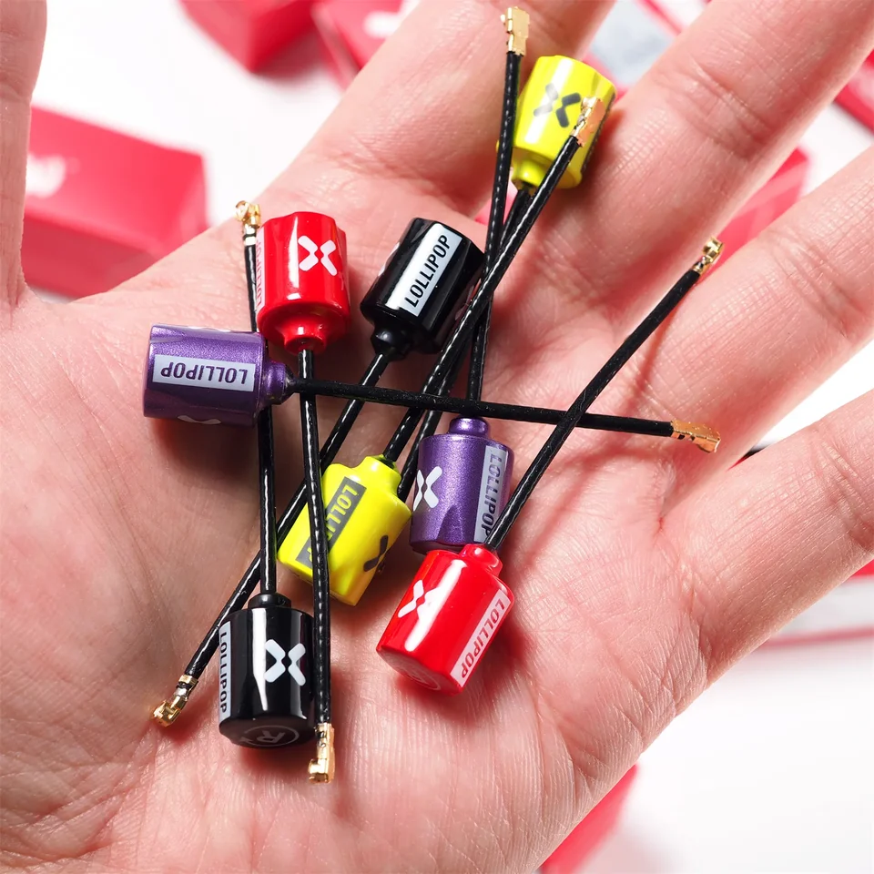 2pcs Foxeer 5.8g Micro Lollipop 2.5dbi High Gain Super Tiny FPV Omni Anténa