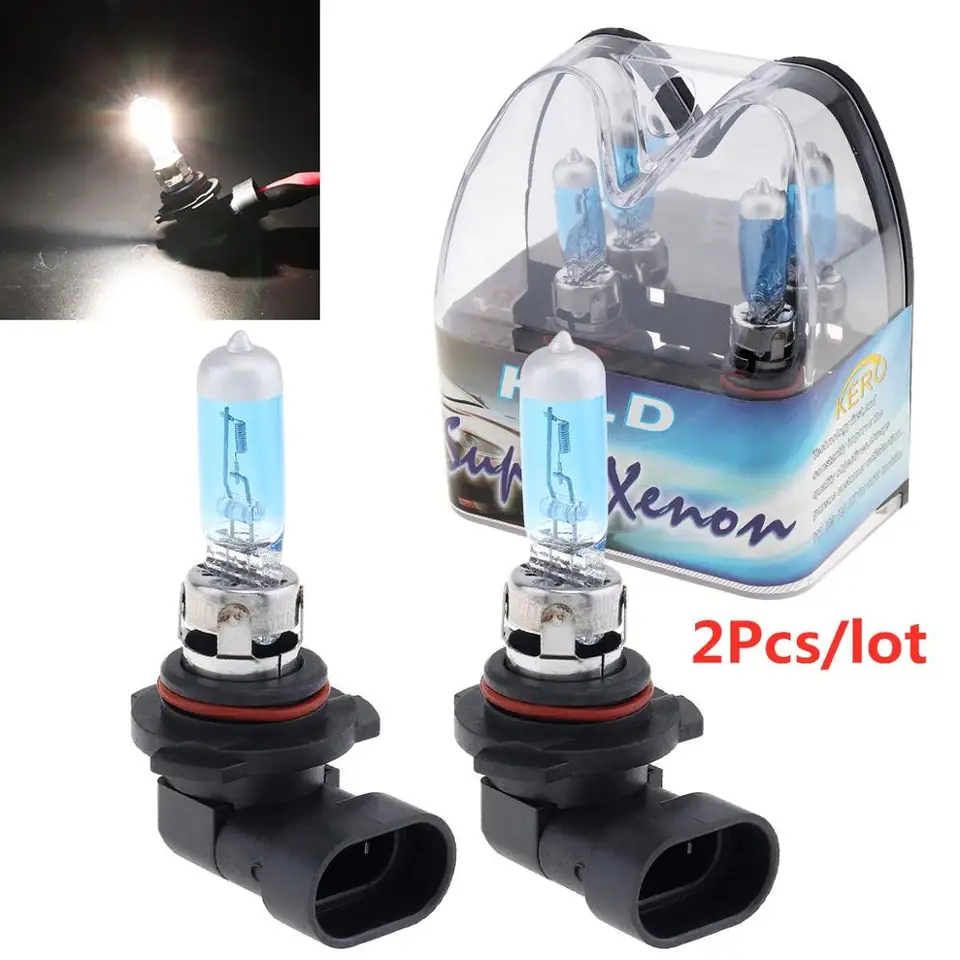 2PCS H8/H9/H10/H12/9005/9012 65W 12V 6000K Super biele halogénové žiarovky xenon halogénové hlavné lampa Automatické predné svetlometové hmlové hmlové žiarovky