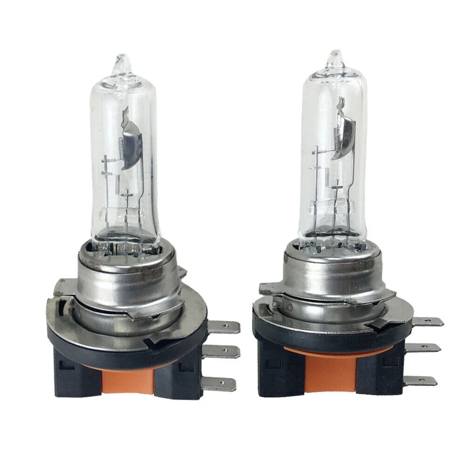 2pcs halogénové svetlomety žiarovky biele hmlové svetlá automatické svetlomety lampa Svetlo zdroja H15 12v 15/55 W pre vzrásané žiarovky s vysokým lúčom