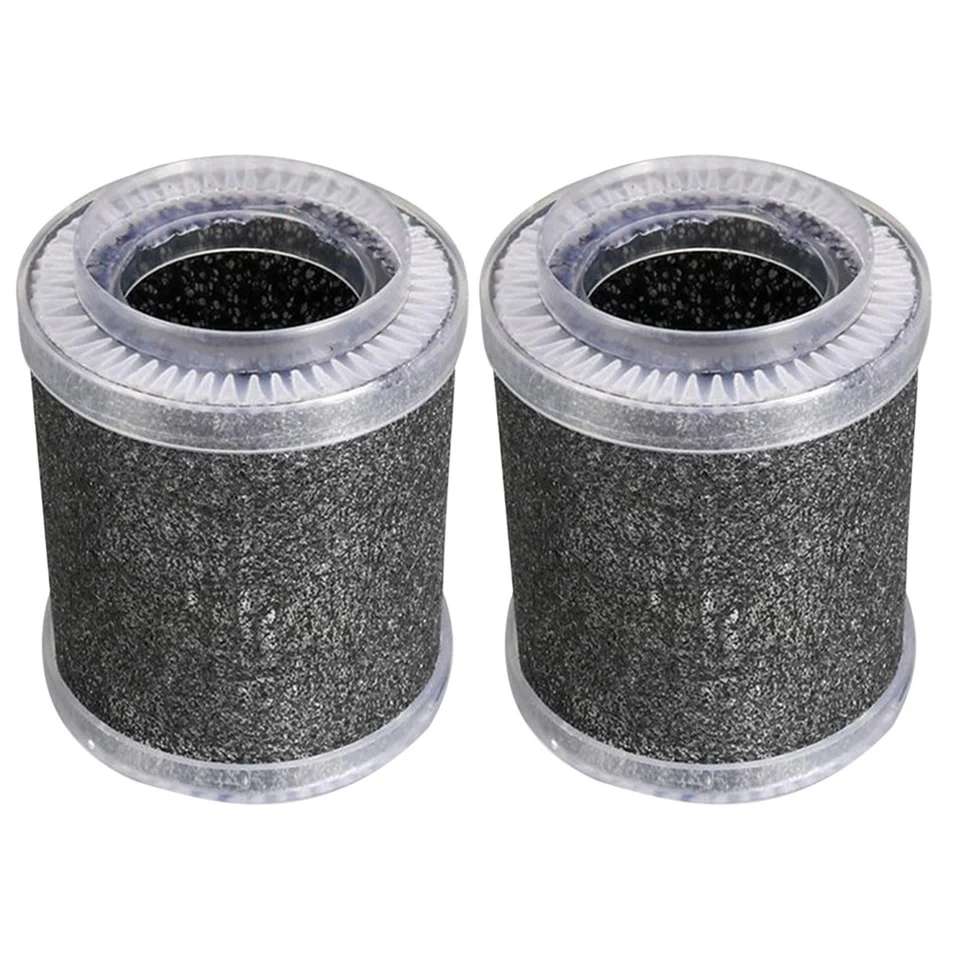 2pcs HEPA náhradný filter Aktívne filtre uhlia pre čističku vzduchu na odstránenie kontaminantov a zápachov vo vzduchu