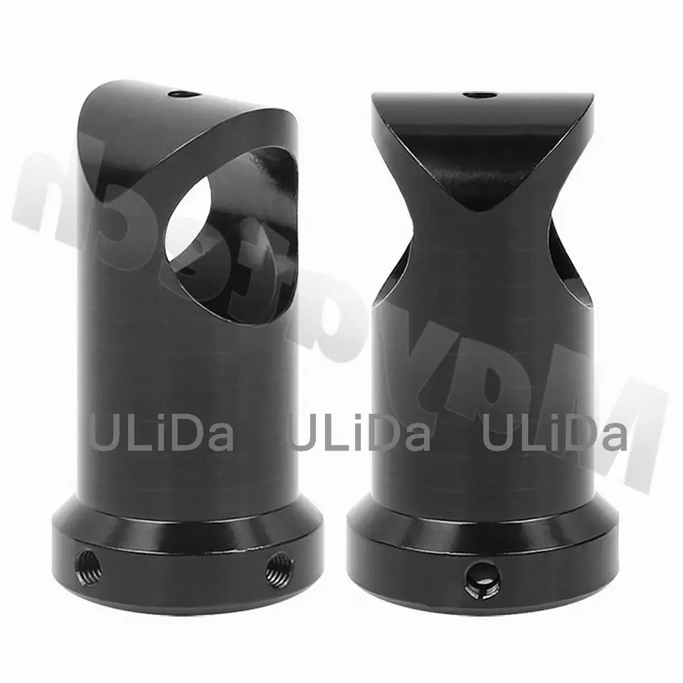 2pcs hliníková zliatina Troj -kanál statív 14 mm 16 mm konektor uhlíkových vlákien UAV Multixové lietadlá