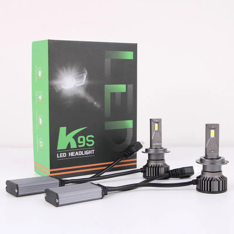 2PCS K9S H7 LED svetlomet Canbus H11 H1 LED H4 9005 880 881 9006 HB3 H11 FOG LAMP LED LIGH Auto
