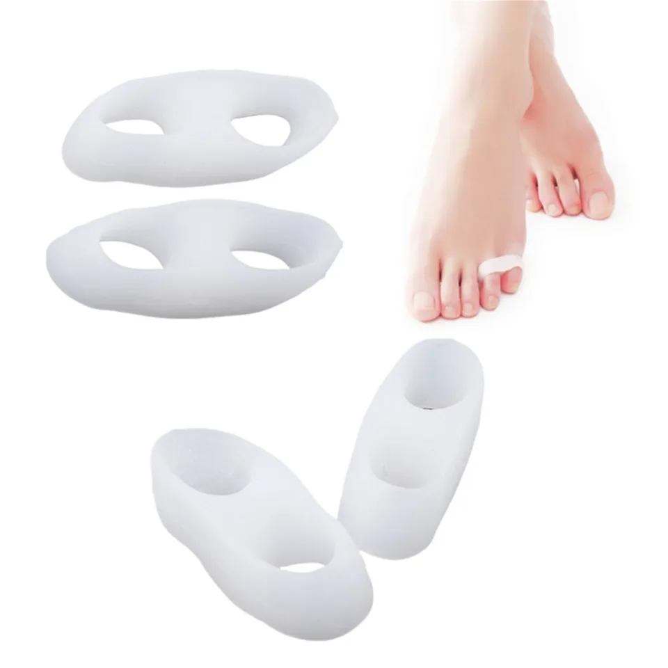 2pcs korektor mäkkých hniezda pre mužov a ženy Hallux Valgus Silikónový korektor korektor Gel Gél Nástroj na nohy