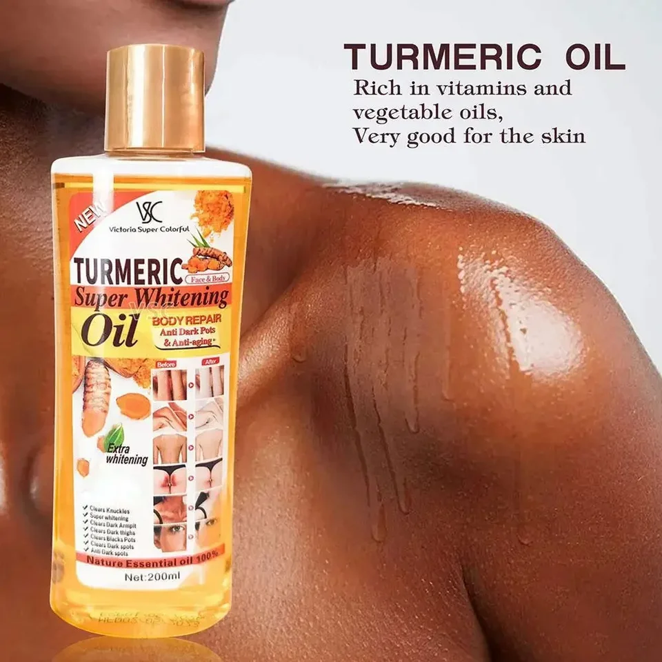 2pcs kurkuma éterický olej na tvár Masáž zvlhčujúci difúzor aromaterapia tvárou v tvár starostlivosti