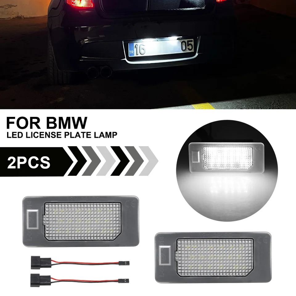 2pcs LED 12V LISTNÉ SVETLO SVETLO PRE BMW E90 E60 E39 F10 E46 M3 F15 F16 E70 X5 E71 X6 Žiadna chyba podsvietenia Zobrazenie Light Light Light Light Light Light Light Light Light