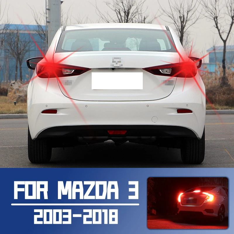 2pcs LED brzdové žiarovky Adsure for Mazda 3 BK BL BM BN 2003-2018 2006 2007 2008 2009 2010 2010 2011 2012 2013 2014 2015 2015 2016