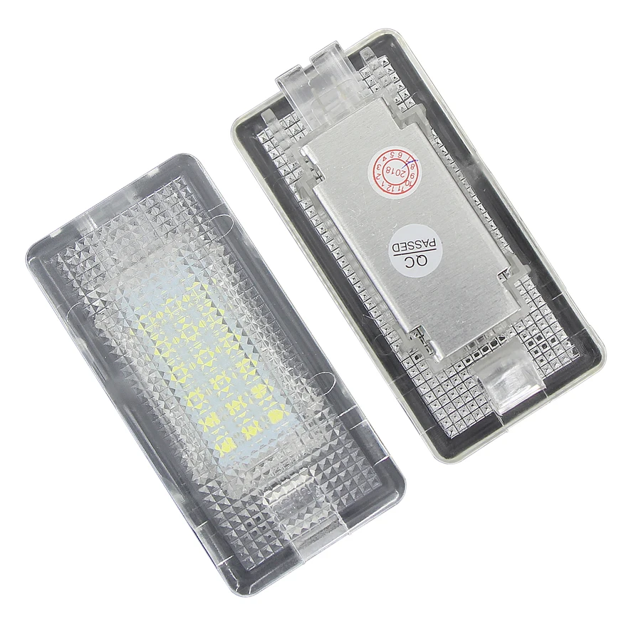 2pcs LED Footwell batožina kmeňa Interiérové ​​svetlo Light Box Lampa Žiadna chyba pre BMW X5 E46 E39 E84 E90 E91 E92 E53 F01 F02 E61 E60
