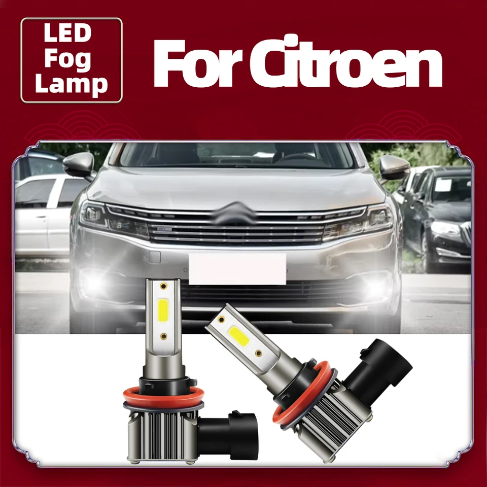 2pcs LED hmlové žiarovky 15000 lm automatické žiarovky H8 H11 pre Citroen Berlingo C1 C1 C5 Aircross C6 C4 Grand Picasso DS4 DS5 DS5 2011-2015