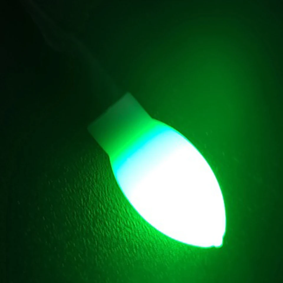 2pcs LED plaváka chvostové svetlo 3D gravitačné snímanie rybársky svetelný svetlo ultra svetlo nastaviteľné príslušenstvo Citlivosť Vonkajšie zásoby