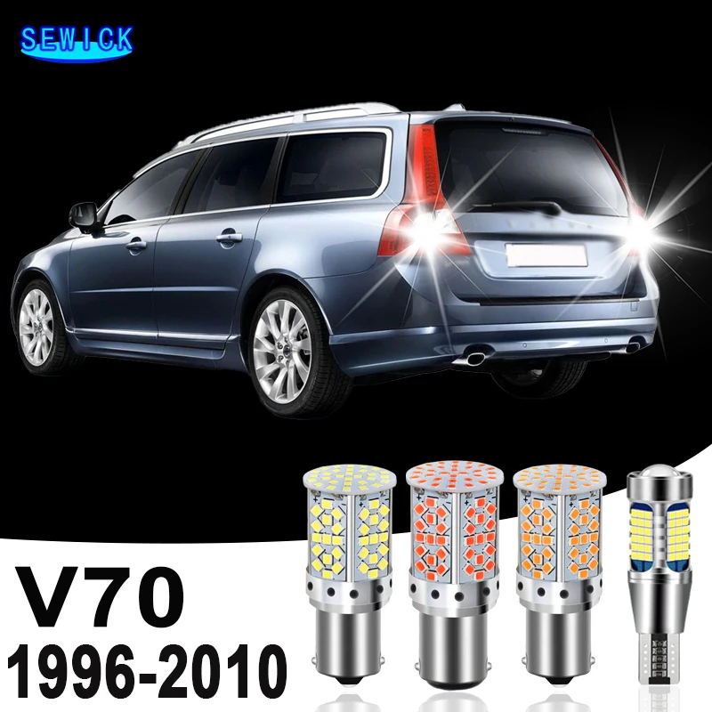 2pcs LED pre Volvo V70 1996-2010 1999 2000 2001 2002 2003 2004 2005 2006 2007 2008 2009
