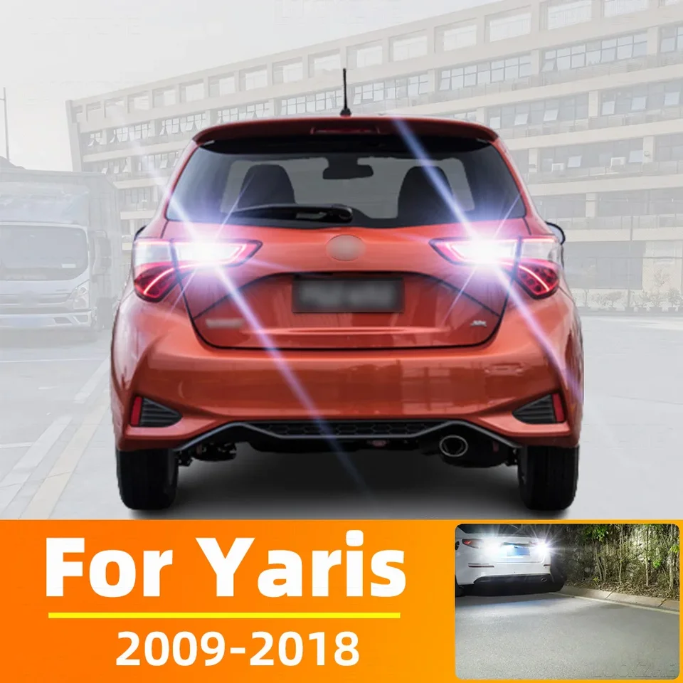 2pcs LED spätné svetlo pre Toyota Yaris Vitz Accessories 2009-2018 2010 2011 2012 2013 2014 2015 2016 2017