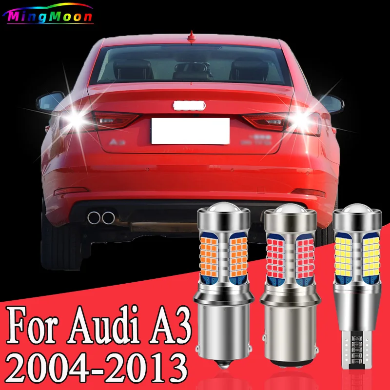 2pcs LED zálohovanie zálohovanie spätného žiarovky Canbus pre Audi A3 8P Sportback 2004 2005 2006 2007 2008 2009 2010 2010 2012 2012 2013 2013