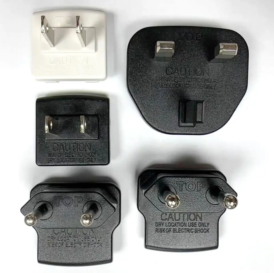 2pcs/lot ktec eu UK AU UK Adaptér konektora plug prepínača pre nabíjačku napájacieho adaptéra KTEC Au/EÚ/UK