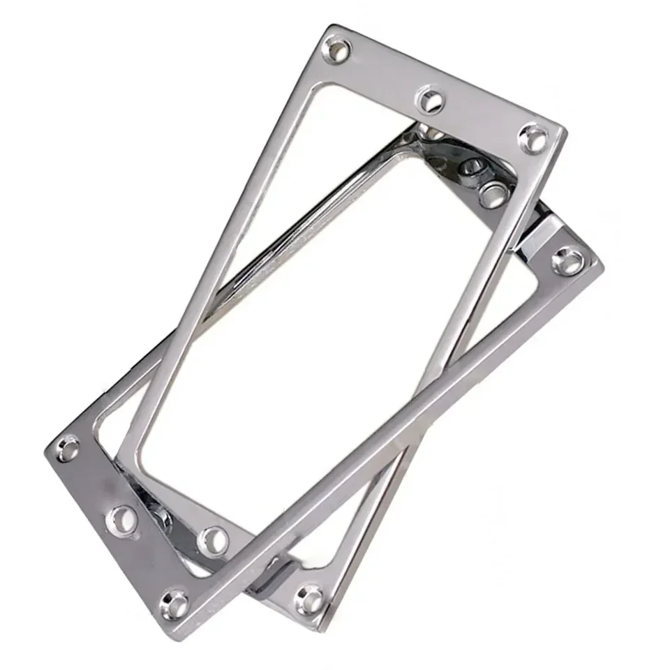 2PCS Metal Electric Guitar Humbucker Pickup Pickup Arzation Rám Montáž pre LP Electric Guitar Diely Zliatina oceľ 2mmx2mm