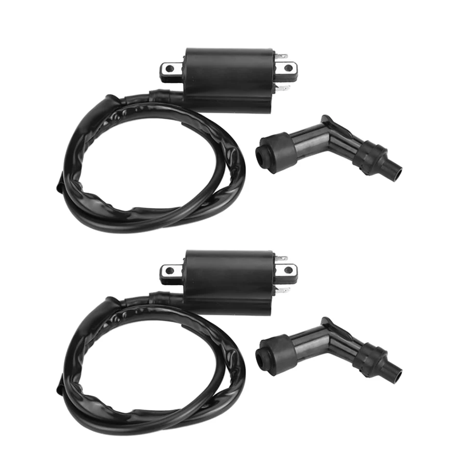 2pcs motocyklová predná a zadná zapaľovacia cievka pre Suzuki VS1400GLP votrelca 1400 1987-2004