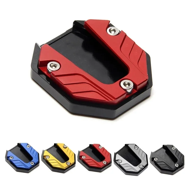 2pcs motocyklové držiak Expandery Expander Foot Side Station Expansion Podporná doska Non-skĺznutie expanznej konzoly Motocyklové príslušenstvo