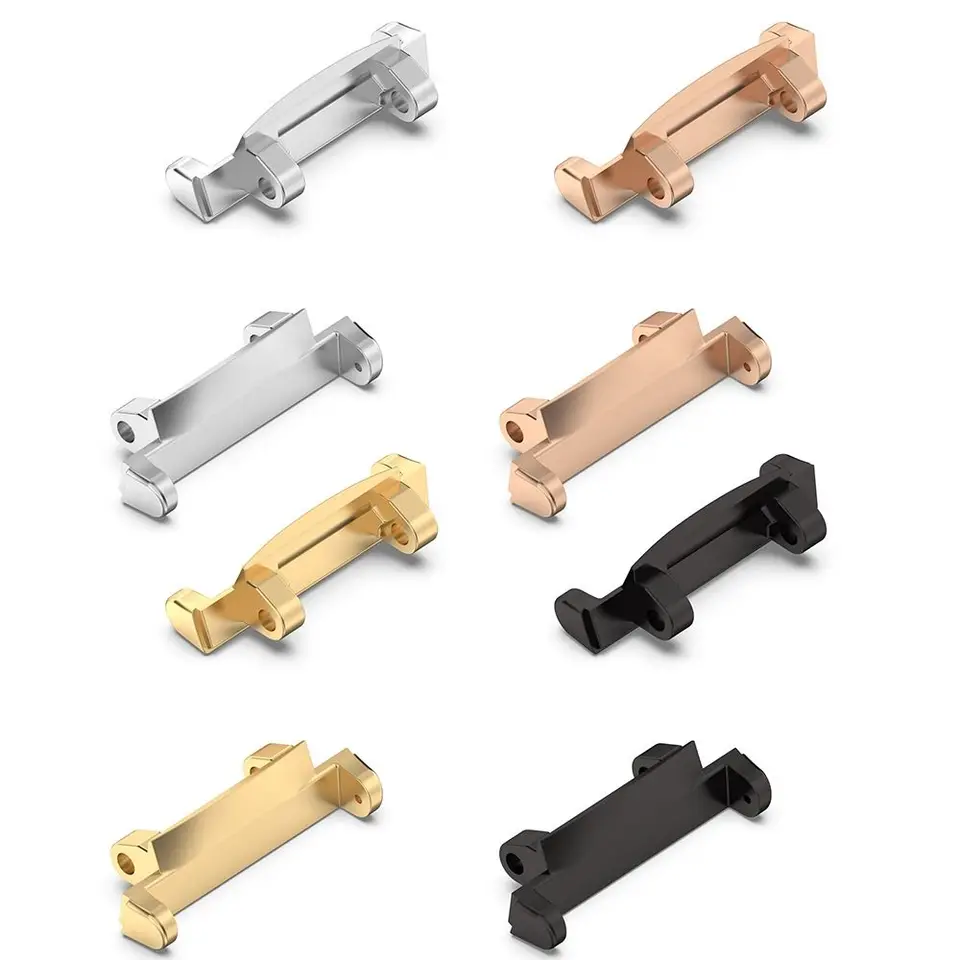 2pcs Nový kovový remienok Adaptér náramok 22 mm hodinky Connector WatchBand Adsester Adaptér náramku pre AmazFit Active Edge