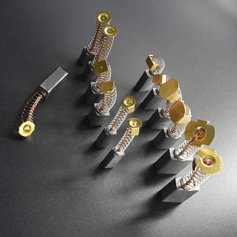 2pcs nízka medená jarná kefa uhlíka Daquan DC Motor