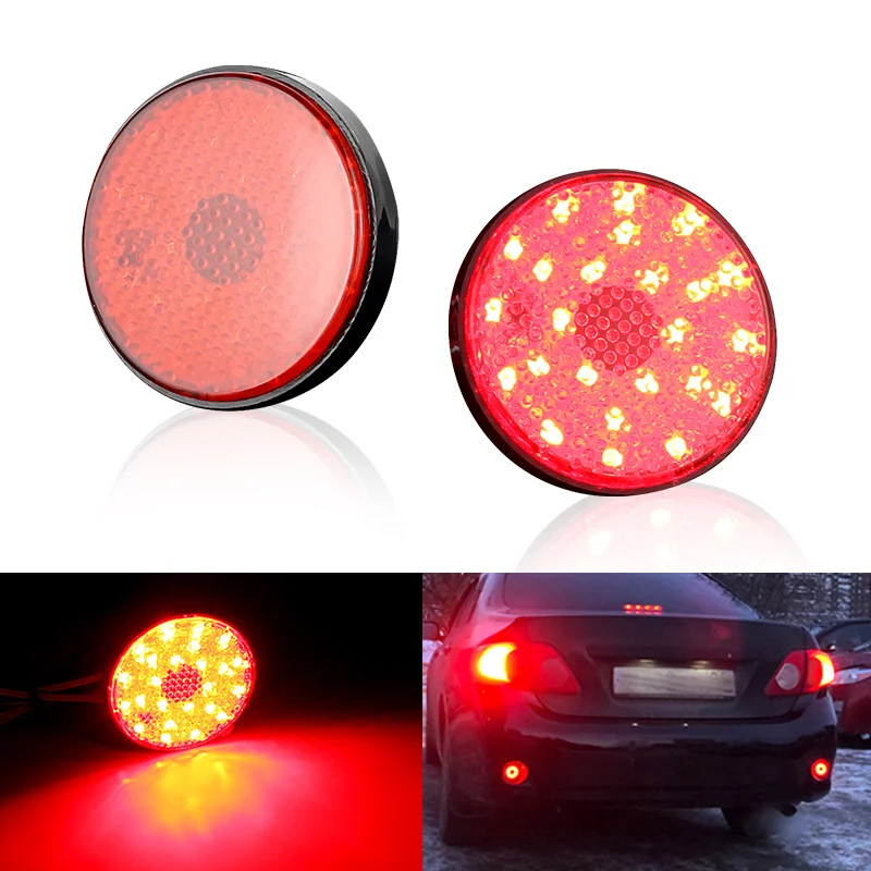 2PCS OEM# 81910-89105/81910-0E030/TO2830103 LED zadné brzdové brzdové svetlá lampa pre Toyota Highlander Sequoia 2008-2010