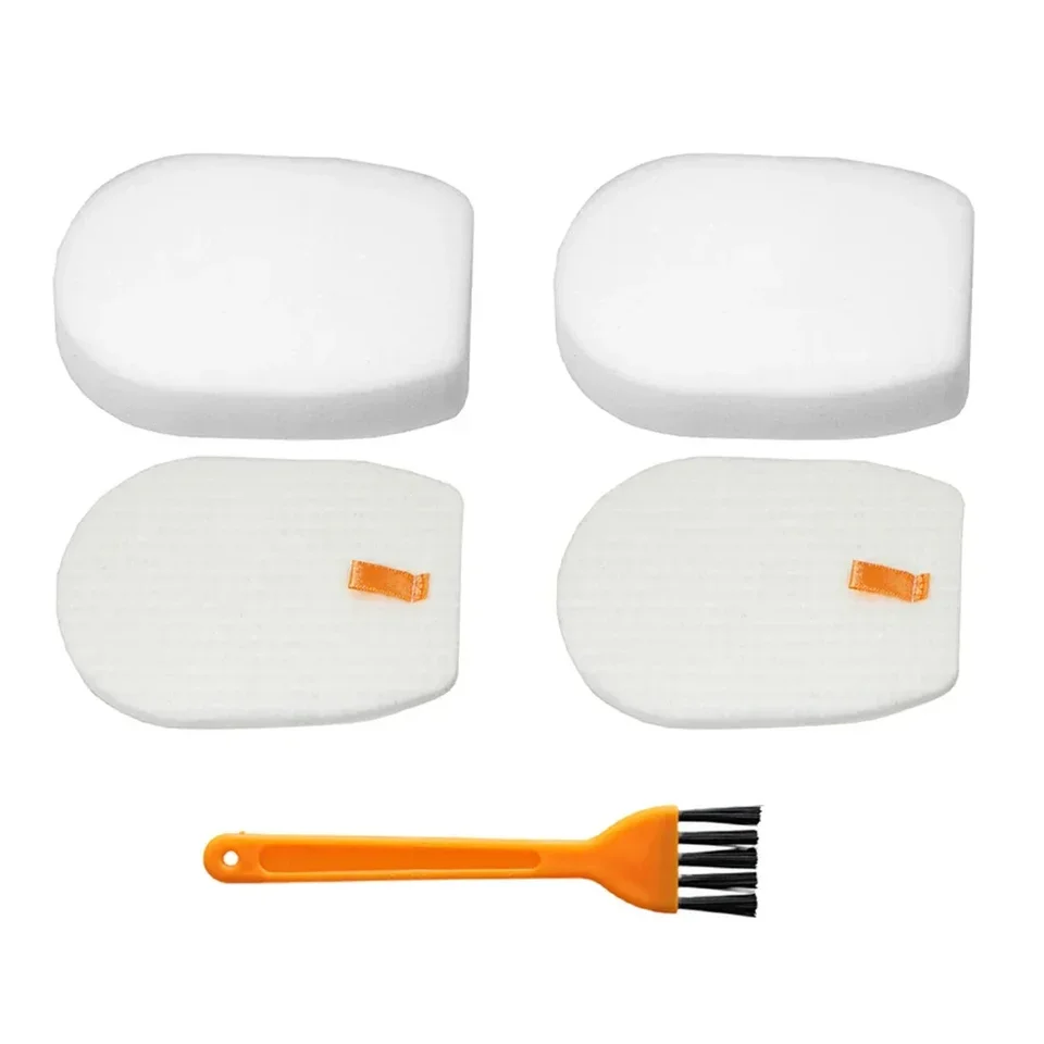 2pcs opakovane použiteľné filtre Vymeniteľné diely pre Shark IZ201 IZ251 Anti Hair Wrap Addrless pena Felt Replace vákuové čistiace príslušenstvo