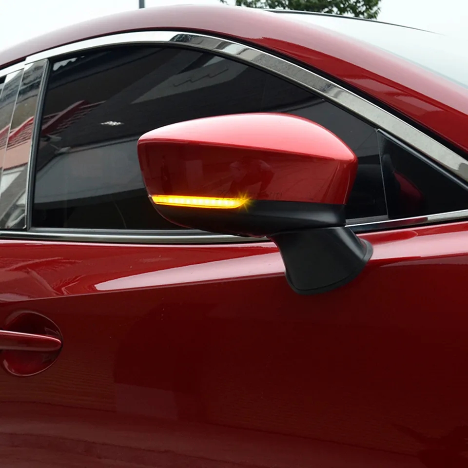 2pcs pre Mazda3 Mazda 3 Axela Mazda6 Mazda 6 Atenza 2017 2018 Dynamic Turn Signal LED LED svetlo Indikátor spätného zrkadla Blinker