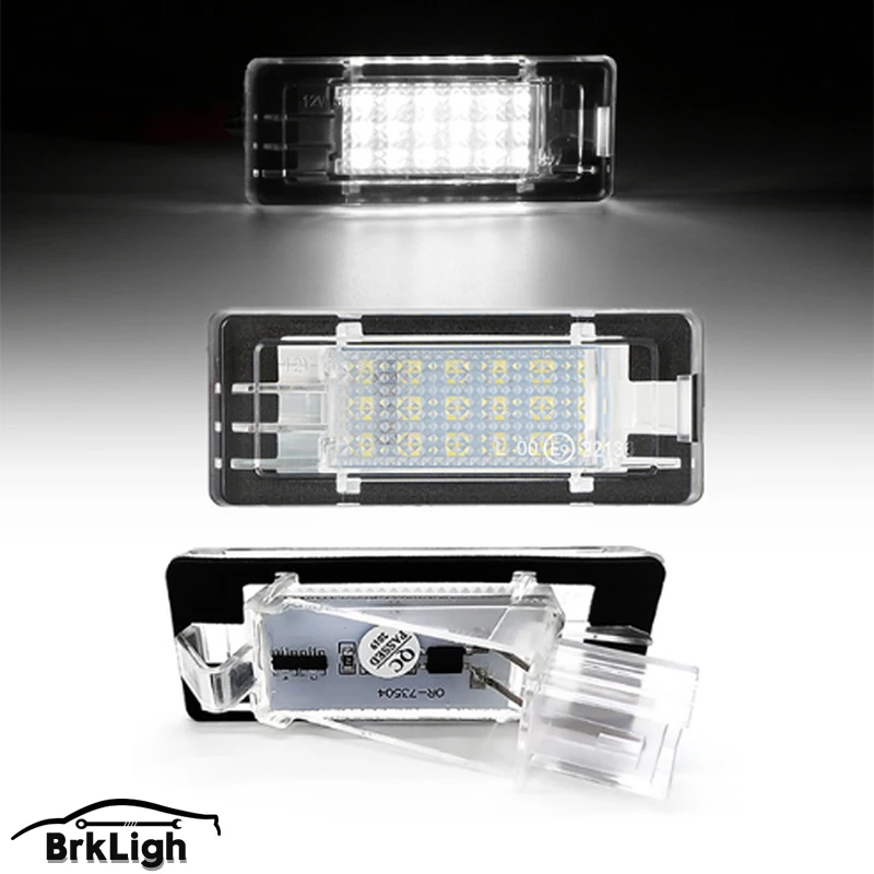 2pcs pre Renault Espace Scenic Laguna Fluence Captur modus dacia duster Lodgy Logan White 6000K LED LIGIS LIPRITION SLOWS LIVE