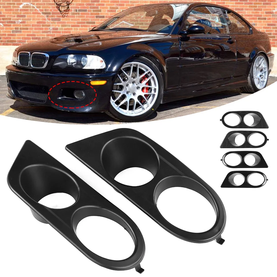 2pcs predný nárazník hmlové svetlo Case Desual Diery Automobilové príslušenstvo pre E46 M3 2001-2006
