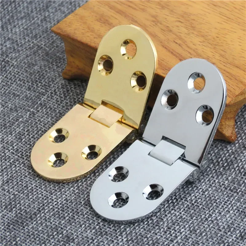 2pcs preplachované sklopné pánty