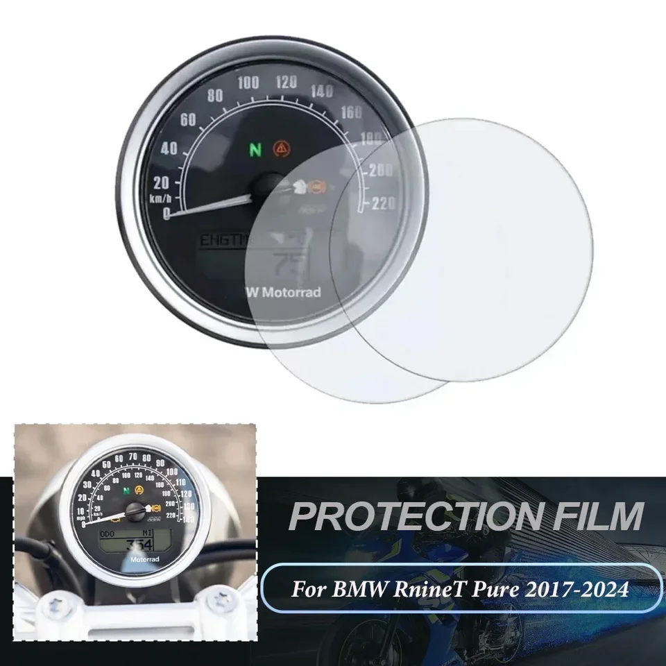 2pcs prístrojové klasty ochrana proti poškriabaniu Film pre chránič obrazovky pre BMW r deväť t scrambler r deväť t Pure r deväťdesiaty Urban g/s