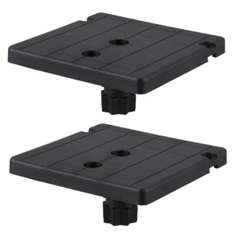 2pcs rybársky rybolov Univerzálny zvukový nález rýb nálezca Mount Bracket Marine Boat Detector Stand Base Base DIY KAYAK Príslušenstvo