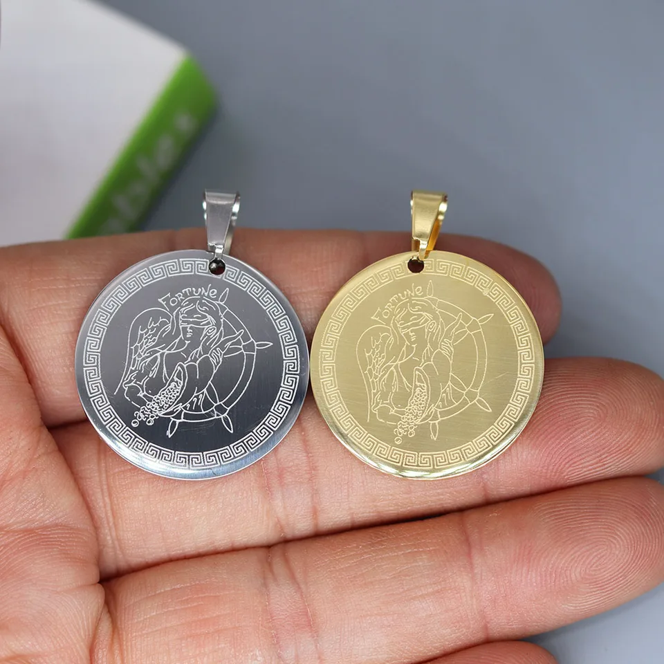2pcs rímska bohyňa šťastia šarm pre šperky výroba DIY staroveku