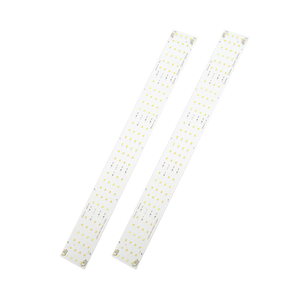 2pcs SamsungQB128 LM281B+ kvantová LED LEGLE BAR 3000-5000K CELÉ SPECTRUM ROZHODNOSTI SLACK RAM SLAMP ROZPATNÁ PLASTISTRA (IBA PCBA)