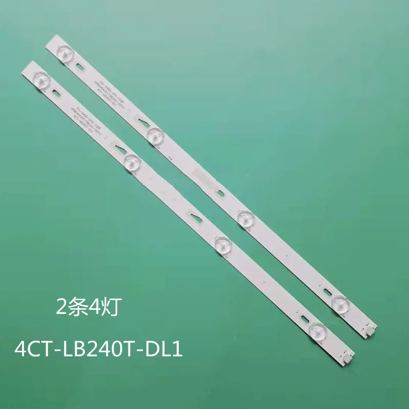 2pcs/set 24-palcový TV LED podsvietený prúžk pre TCL-240D-2X4-1028 T24D16DH-02B 4CT-LB240T-DL1 NPB04D4D425173BL051-001H