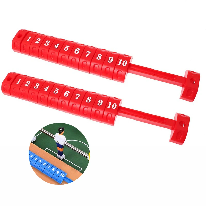 2pcs/set futbalové pulty 10 čísel Dodávacie tabuľky SVOJA SVOJA SCORING UNIT INDOOR FUTBERTY