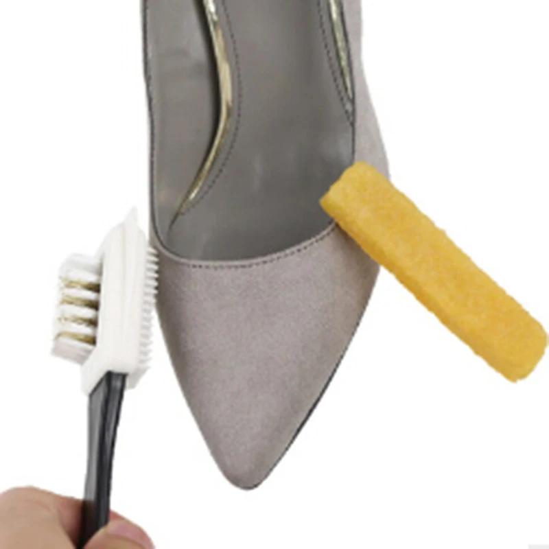 2pcs/set kožené škvrny na škvrny na semišovú kefu na topánky 3 bočné čistiace kefka gumová gumová gumová gumová gumová gumová gumová gumová gumová gumová gumová gumová gumová gumová gumová gumová gumová gumová gumová gumová gumová gumová gumová gumová gumová gumová gumová gumová gumová gumová gumová gumová gumová gumová gumová gumová gumová gumová gumová gumová gumová eraser čierna S topánky v tvare topánky topánky
