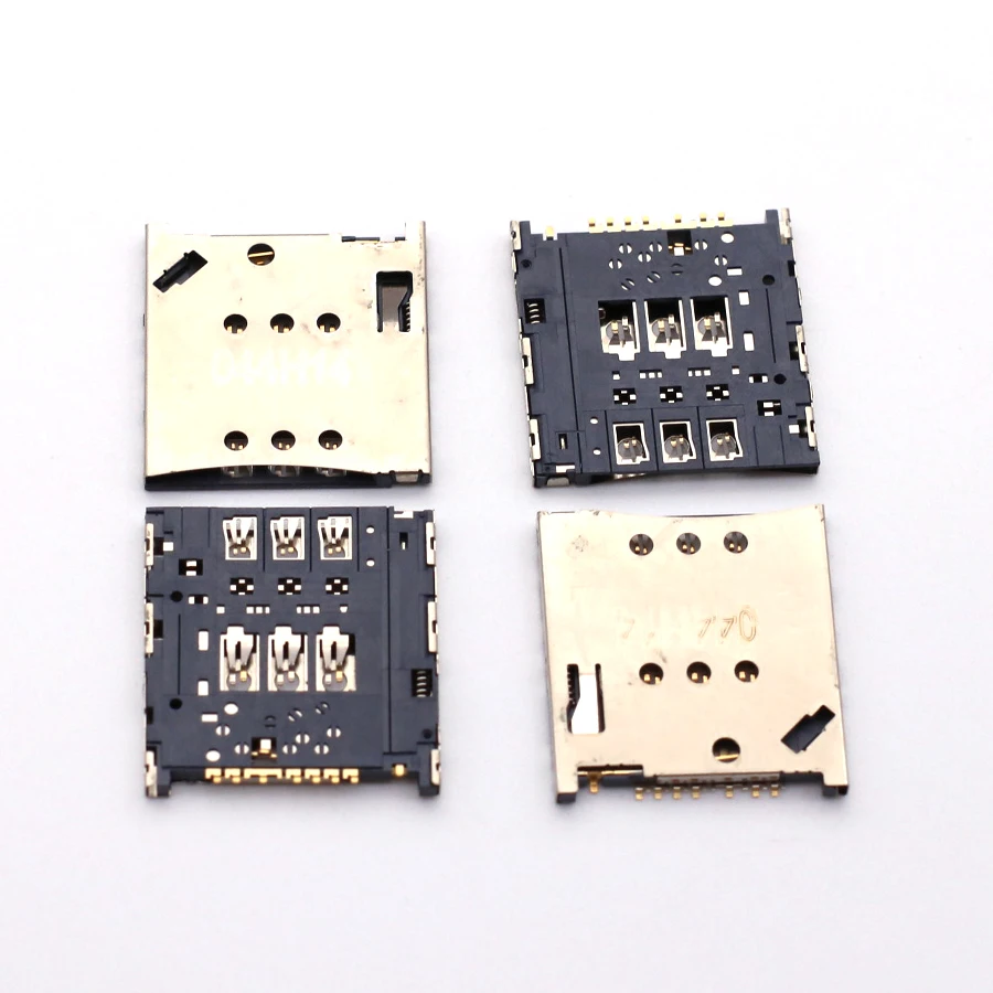 2pcs SIM Card Reader Slot Držiak držiaka držiaka pre Motorola Moto XT890 MB886 XT912 XT907 XT830C XT917 XT910 XT937C SOCKET